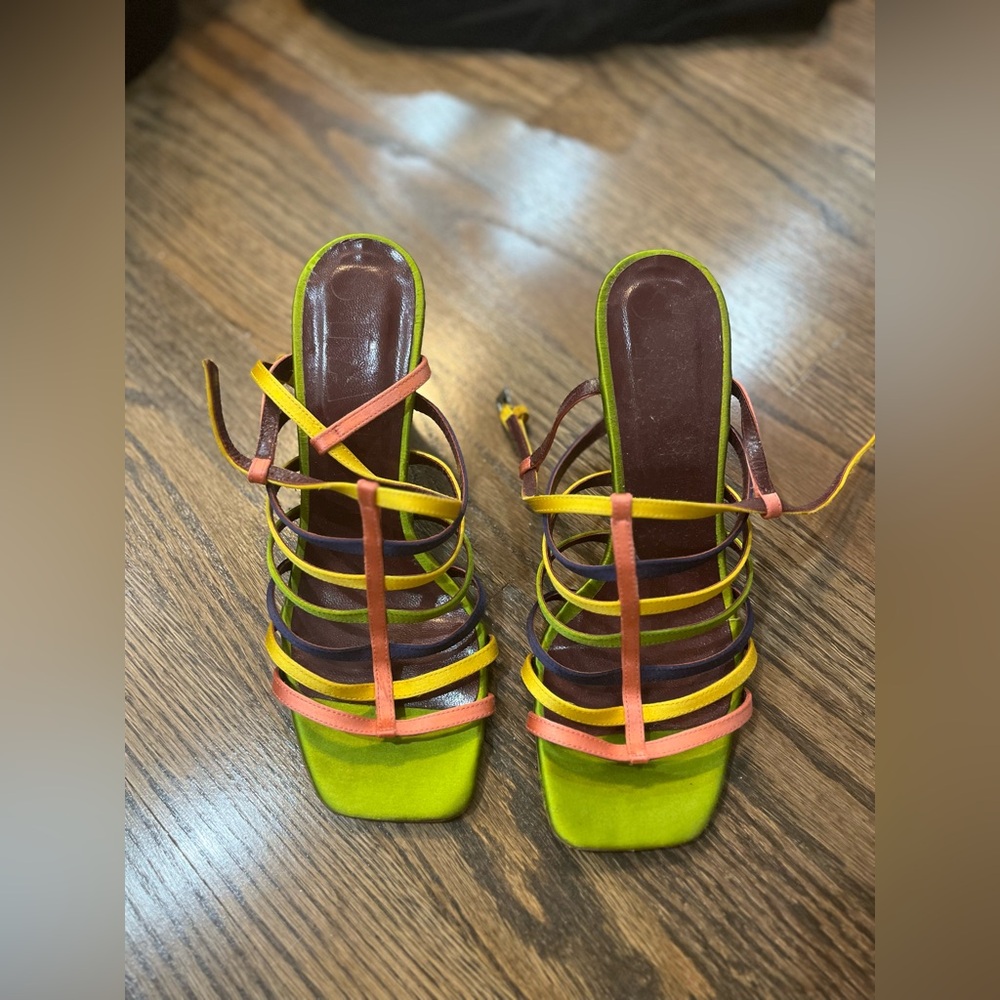 Staud Multi Colored Heels